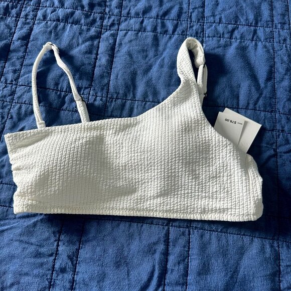 NWT! Becca Asymmetrical One Shoulder Bikini Top - Picture 1 of 2